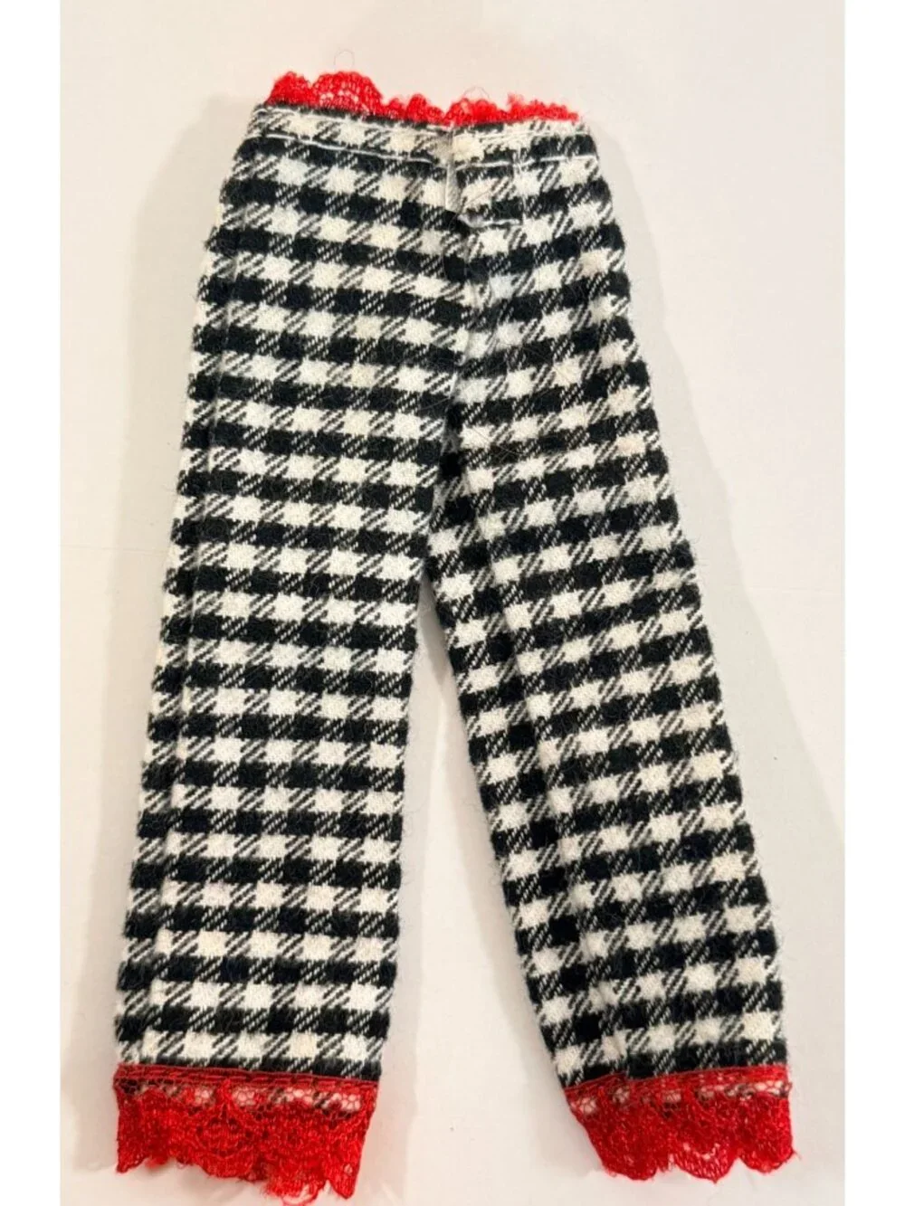 Bratz Campfire Phoebe Black White Check Pajama Pants Slacks